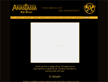Tablet Screenshot of anastasiathegreat.com